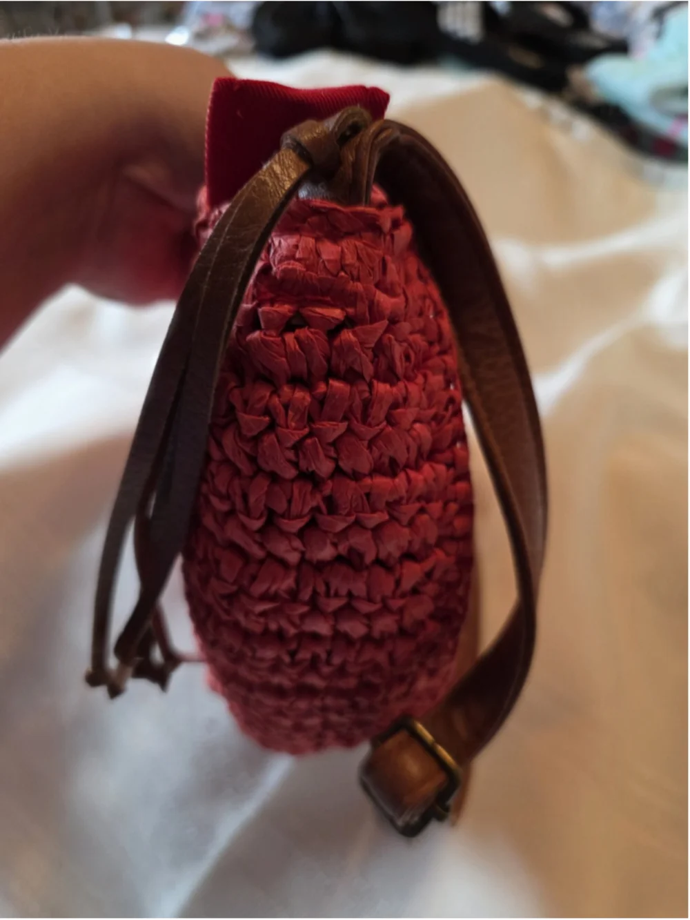 Sun N Sand Cross Body Bag Orange Heart